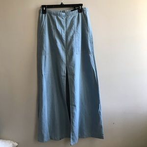 BCBGMaxAzria Skirts - NWT Floor length chambray skirt BCBGMaxAzria Skirts - NWT Floor length chambray skirt